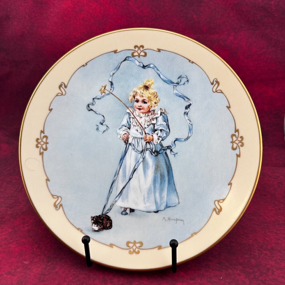 VINTAGE "LITTLE LADIES" BY MAUD HUMPHREY BOGART PLATE COLLECTION, PLATE # 2873A